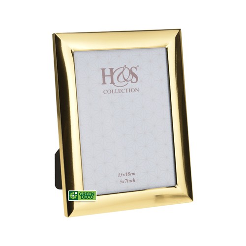 Купить Рамка для фото из металла 16X21 см, золотой AAE314450