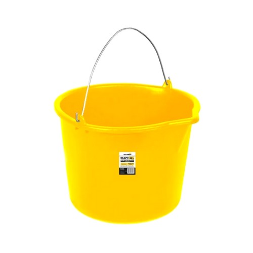 Купить Ведро строительное 12л желтое TLSA22020                                                             