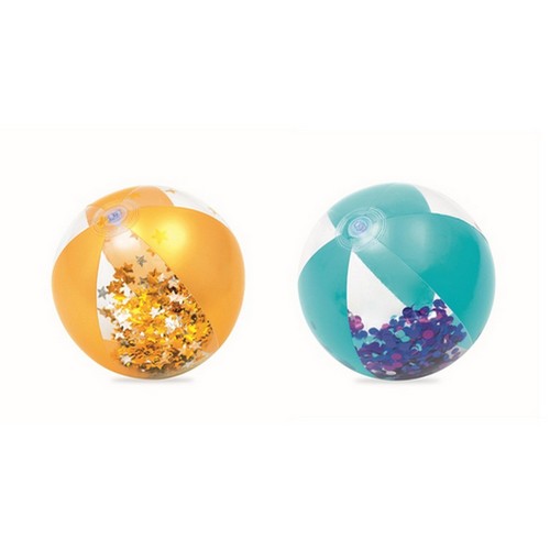 Купить Мяч пляжный надувной детский Glitter Fusion 41см арт 31050