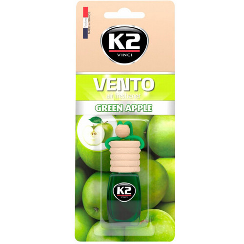 Купить Ароматизатор K2 Vento Solo запах "зелёное яблоко" 8мл