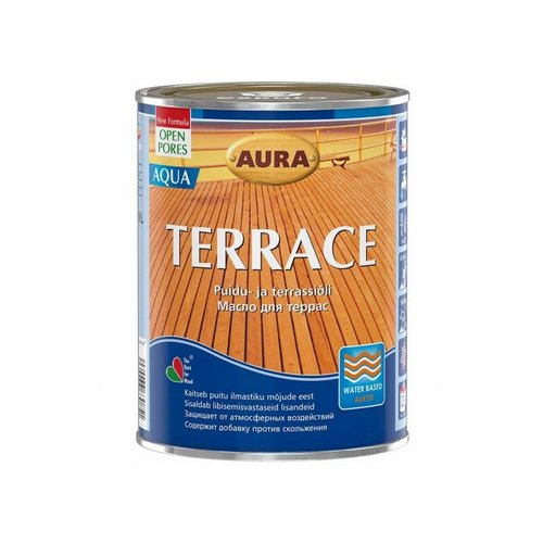 Купить Масло для террас Aura Terrace Aqua 0,9 л