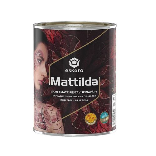 Купить Краска для стен и потолков Mattilda бархатисто матовая 0,95 л Eskaro