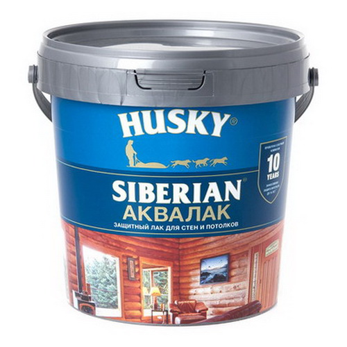 Купить Аквалак водный HUSKY Siberian бесцветный 0,9л