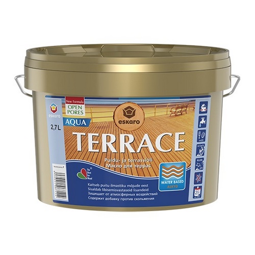 Купить Масло для террас Aura Terrace Aqua 2,7 л