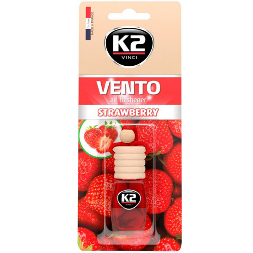 Купить Ароматизатор K2 Vento Solo запах "клубника" 8мл