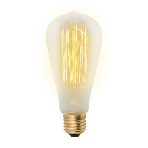 Купить Лампа накаливания Vintage 019422 IL-V-ST64-60/GOLDEN/E27 VW02 форма конус, форма нити VW