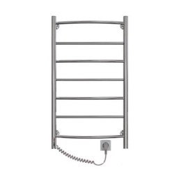 Купить Полотенцесушитель 50x80 2/3/2 D32 терморегулятор с таймером слева Евро Granula                      