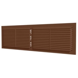 Купить Решётка вентиляционная 455х133мм коричневая ERA                                                     