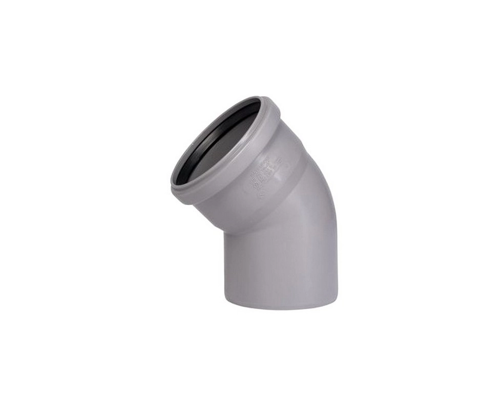 Купить Колено канализационное ПП 110/45о для внутренней канализации НТВ 115120                             