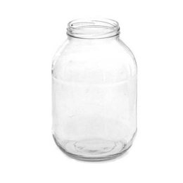 Купить Банка стеклянная винтовая с большим горлышком III-7-100-3000 твист                                  