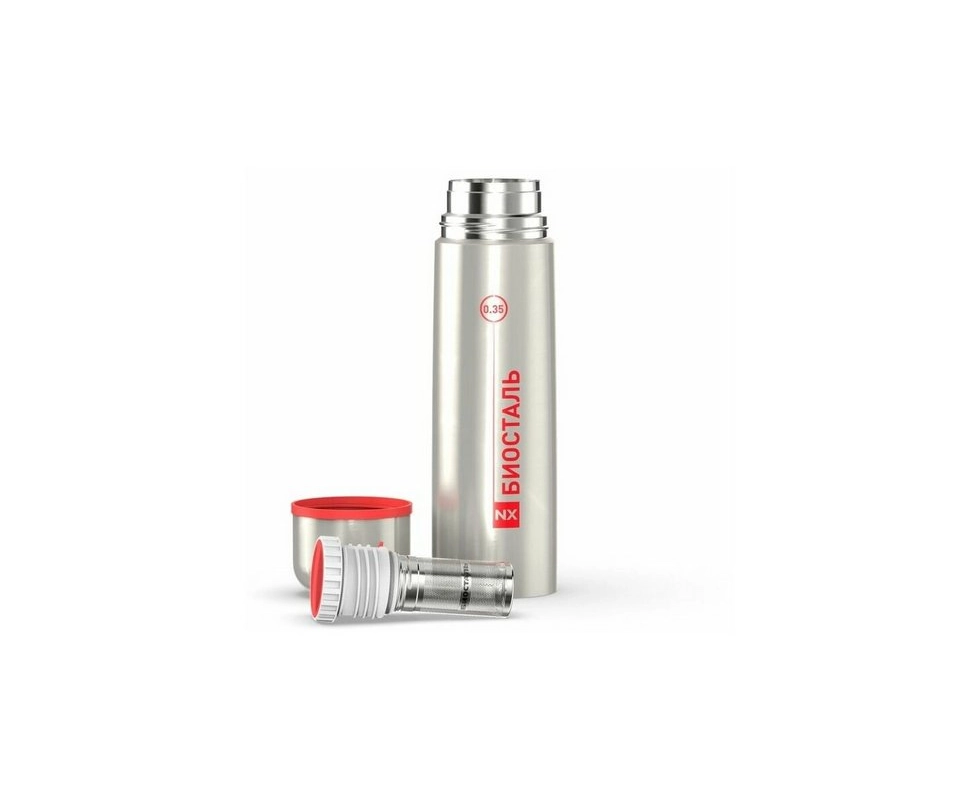 Купить Термос БИОСТАЛЬ NX Z узкая горловина с Ситечком 1000 мл                                             
