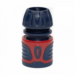 Купить Коннектор для шланга быстросъёмный с аквастопом 1/2 дюйма 05.091                                    