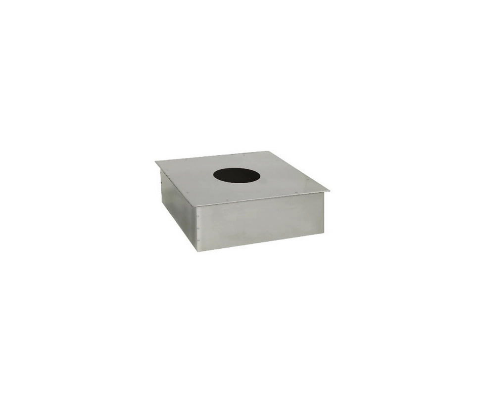 Купить Проход перекрытия d230mm, 600*600 (500*500)mm  AISI430 -0.5мм                                       