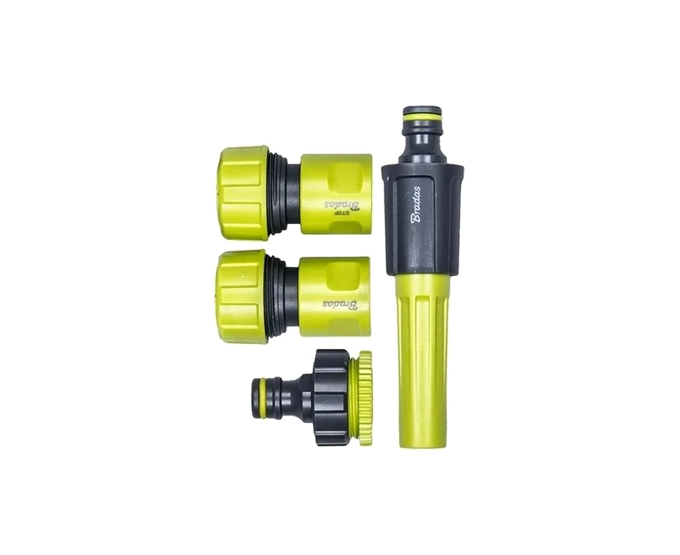 Купить Комплект фитингов для полива из 4 элементов 3/4'' Bradas Lime Line ФБ12АЛ                            