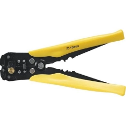 Купить Съемник изоляции автоматический для зажима кабельных наконечников Topex 32D806 210 мм               