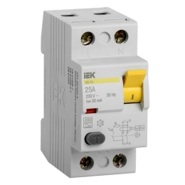 Купить УЗО ВД1-63 2Р 25А 30мА IEK                                                                          