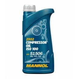 Купить Масло компрессорное минеральное MANNOL Compressor Oil  ISO 100 1л                                   