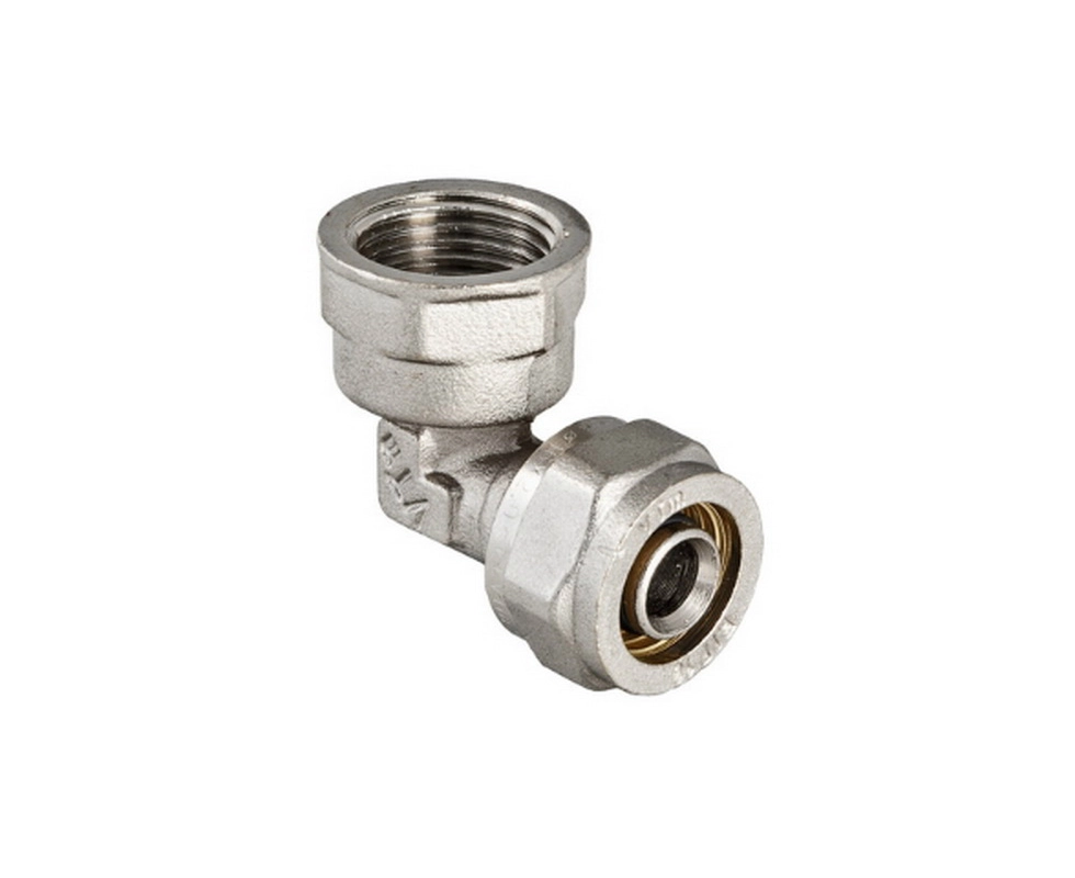 Купить Угольник обжимной с переходом на внутреннюю резьбу 16 x 1/2'' Valtec                                 