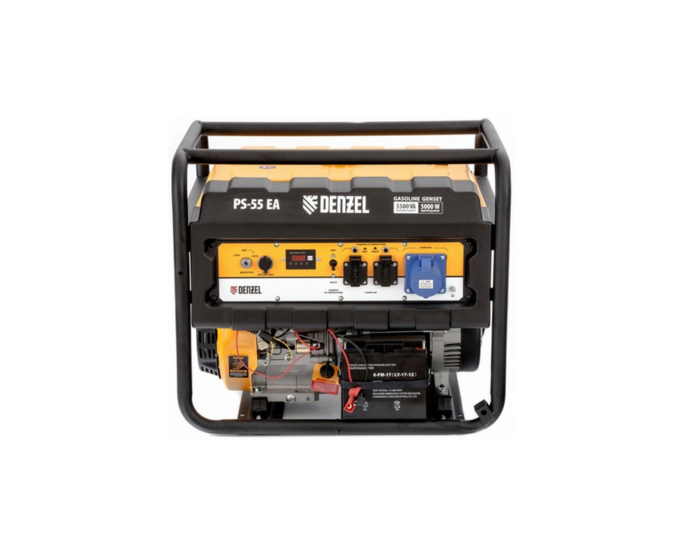 Купить Бензогенератор 5.5 кВт PS 55 EA DENZEL                                                              