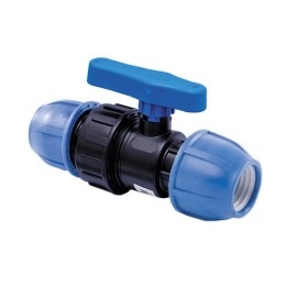 Купить Кран шаровый 20 для ПЭ трубы РосТурПласт                                                            