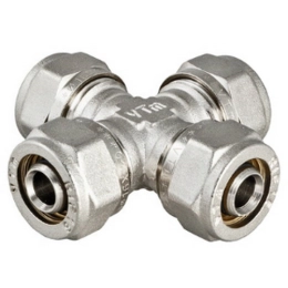 Купить Крестовина обжимная 20 мм Valtec                                                                    