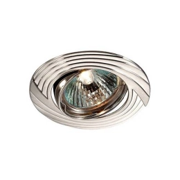 Купить Светильник NT12 159 никель встраиваемый ПВ IP20 GX5.3 50W 12V TREK                                  