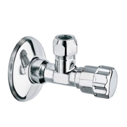 Купить Кран установочный 1/2''х3/8''хром                                                                     