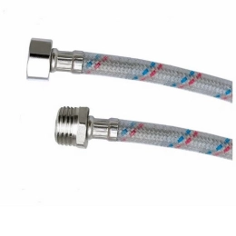 Купить Подводка водопроводная нейлон гайка-штуцер 120 см VRT                                               