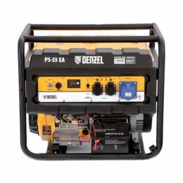 Купить Бензогенератор 5.5 кВт PS 55 EA DENZEL                                                              