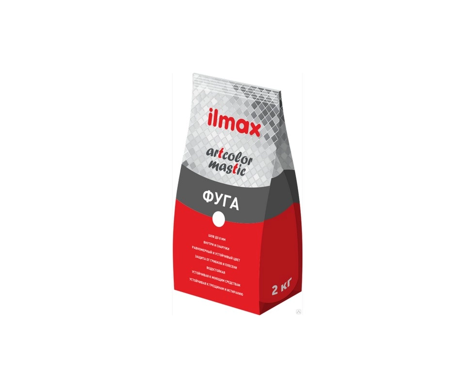 Купить Фуга Ilmax Artcolor Mastic 06 темно серый 2кг                                                      