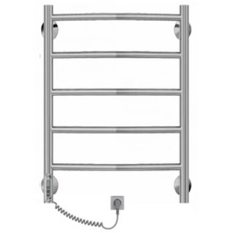 Купить Полотенцесушитель 50x60 5 перекладин D32 терморегулятор с таймером слева                            