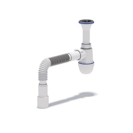 Купить Сифон Ани 1 1/4''*40 с гибкой трубкой 40х40х50 ANIPLAST С2015                                        