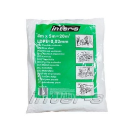 Купить Плёнка защитная прочная 20мкм 4х5м Inter-s                                                          