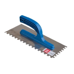 Купить Гладилка нержавеющая 28*13см 12*12мм BauWelt                                                        