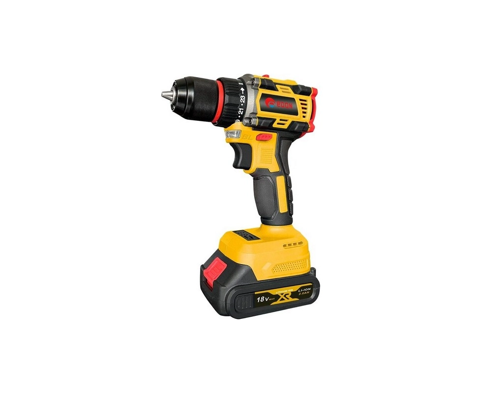 Купить Дрель-шуруповерт аккумуляторная EDON AD-18BL набор                                                  