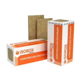 Купить Плиты минераловатные Isobox Экстралайт 50% компрессия 800*600*50мм 15 плит                          