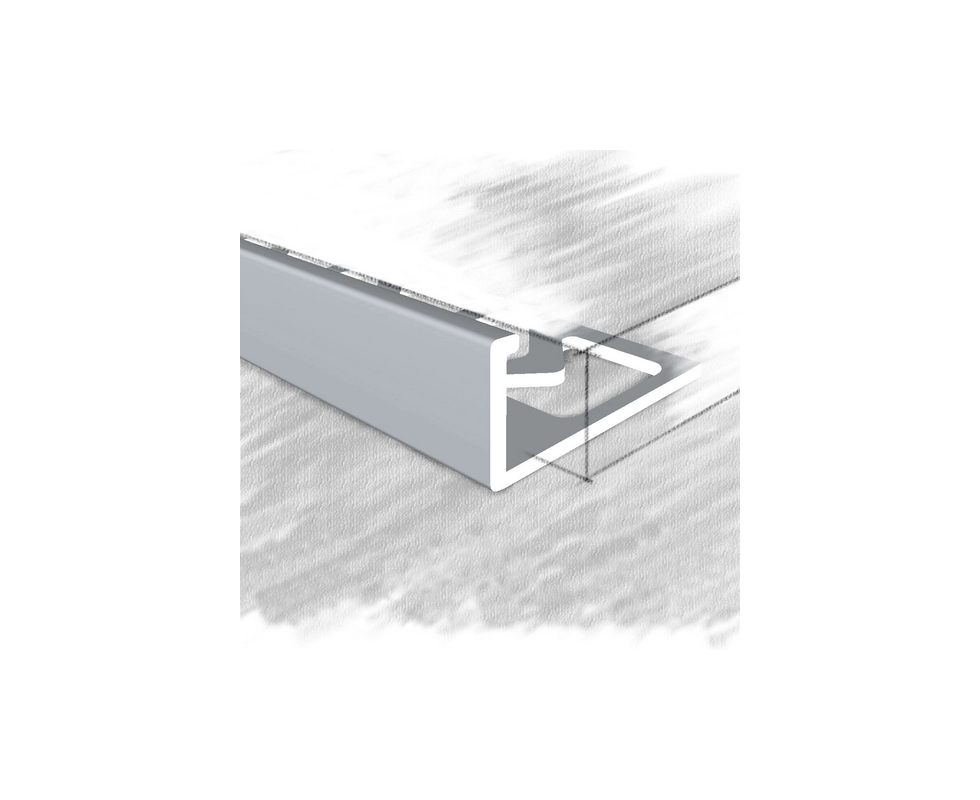 Купить Порог алюминиевый 228 01М серебро 2,7м                                                              