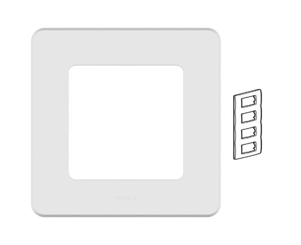 Купить Рамка 4 поста белый Inspiria 673960                                                                 