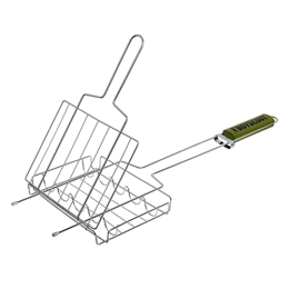 Купить Решетка гриль для сосисок и колбасок 50(+5)x21x16x2,5 см  BOYSCOU 61307                             