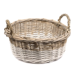 Купить Корзина плетеная окрашенная лоза 29*12 см                                                           