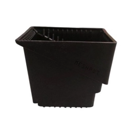 Купить Горшок Botanica Air 7.35х6.5см черный                                                               