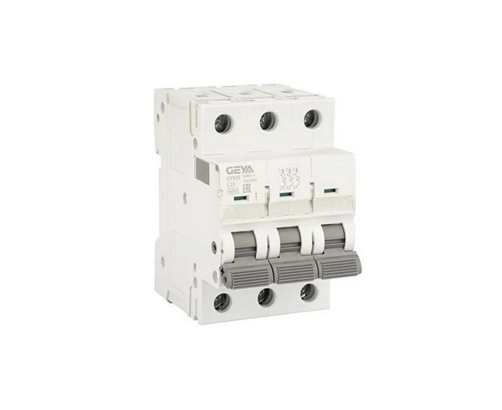 Купить Автоматеческий выключатель 3Р 16А С 6кА 3М GYM9-3P-16C                                              