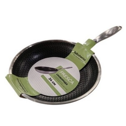 Купить Сковорода 24 см из нержавеющей стали с антипригарным покрытием ''Onyx'' ВВ102111                      