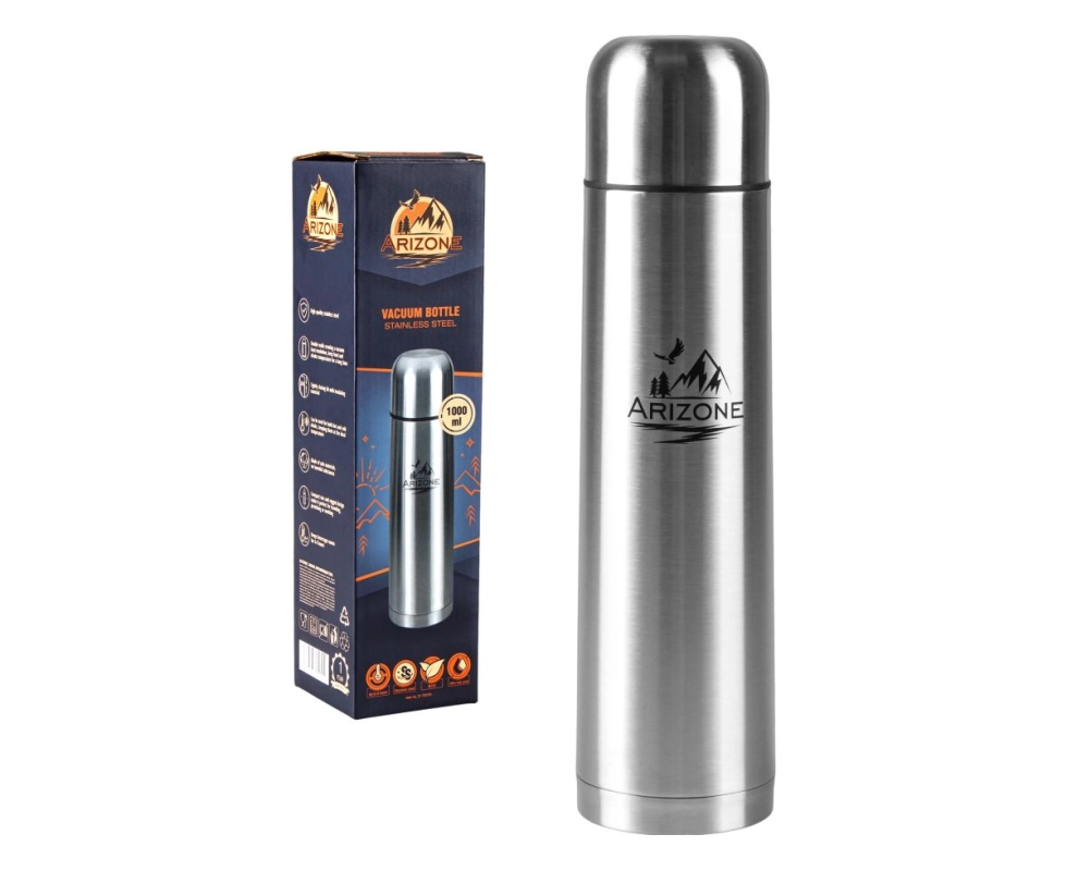 Купить Термос 1000 мл нержавеющая сталь ARIZONE 27-792701                                                  