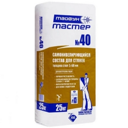 Купить Самонивелир цементный Тайфун Мастер 40 25кг                                                        