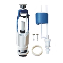 Купить Арматура А 77.57.14.3 2-кнопка хром нижний подвод                                                   