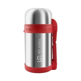 Купить Термос 1000мл универсальный с ручкой Relaxika 201                                                   