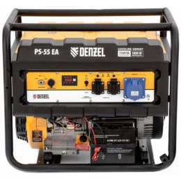 Купить Бензогенератор 5.5 кВт PS 55 EA DENZEL                                                              