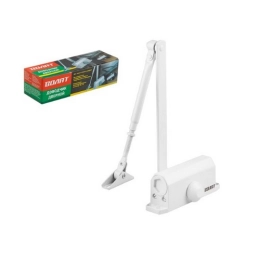 Купить Доводчик дверной гидравлический 40-80кг белый ВОЛАТ                                                 