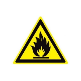 Купить Знак Пожароопасно 150*150мм                                                                         